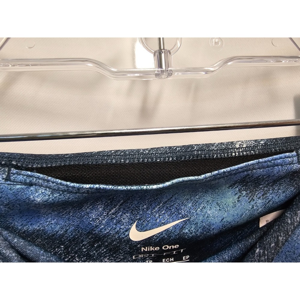 New with tags Nike One Womens Dri-Fit High Rise 7/8 leggings-blue size XS - Picture 10 of 12